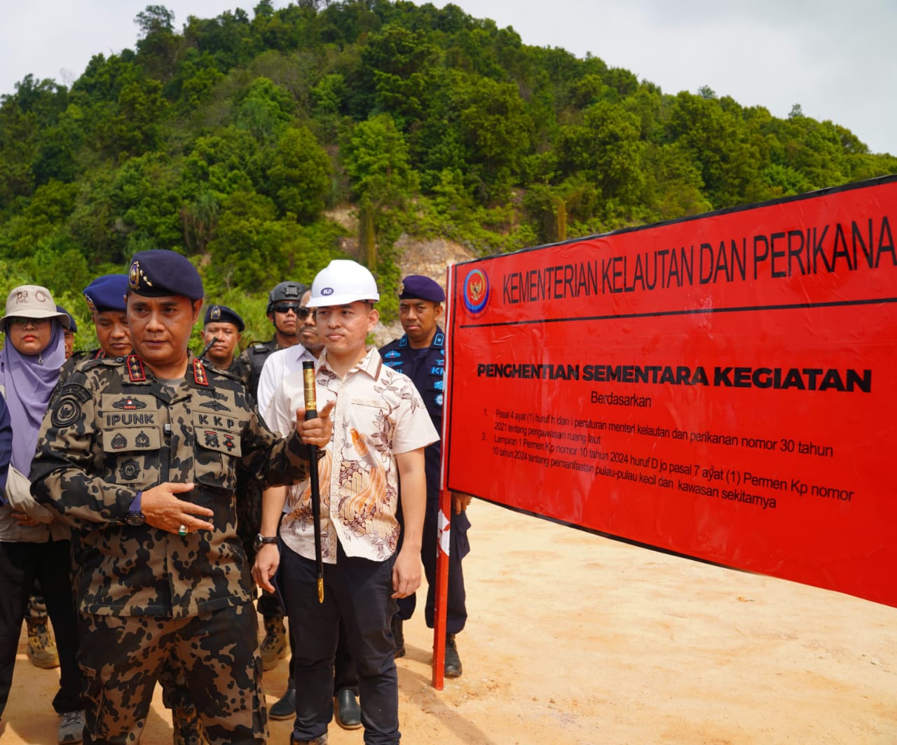 KKP Hentikan Sementara Aktivitas Tak Berizin di Tiga Pulau Kecil di Kepri KKP Hentikan Sementara Aktivitas Tak Berizin di Tiga Pulau Kecil di Kepri