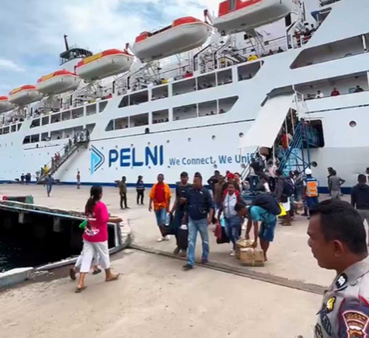 Jadwal Kapal Pelni KM Binaiya Periode 1–14 Agustus 2025