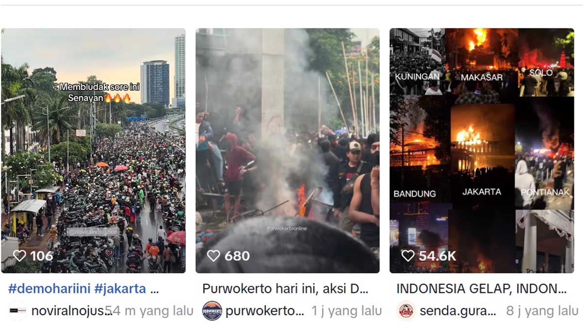 Pemerintah Sebut Tak Ada Pembatasan Media Sosial Saat Aksi Unjuk Rasa