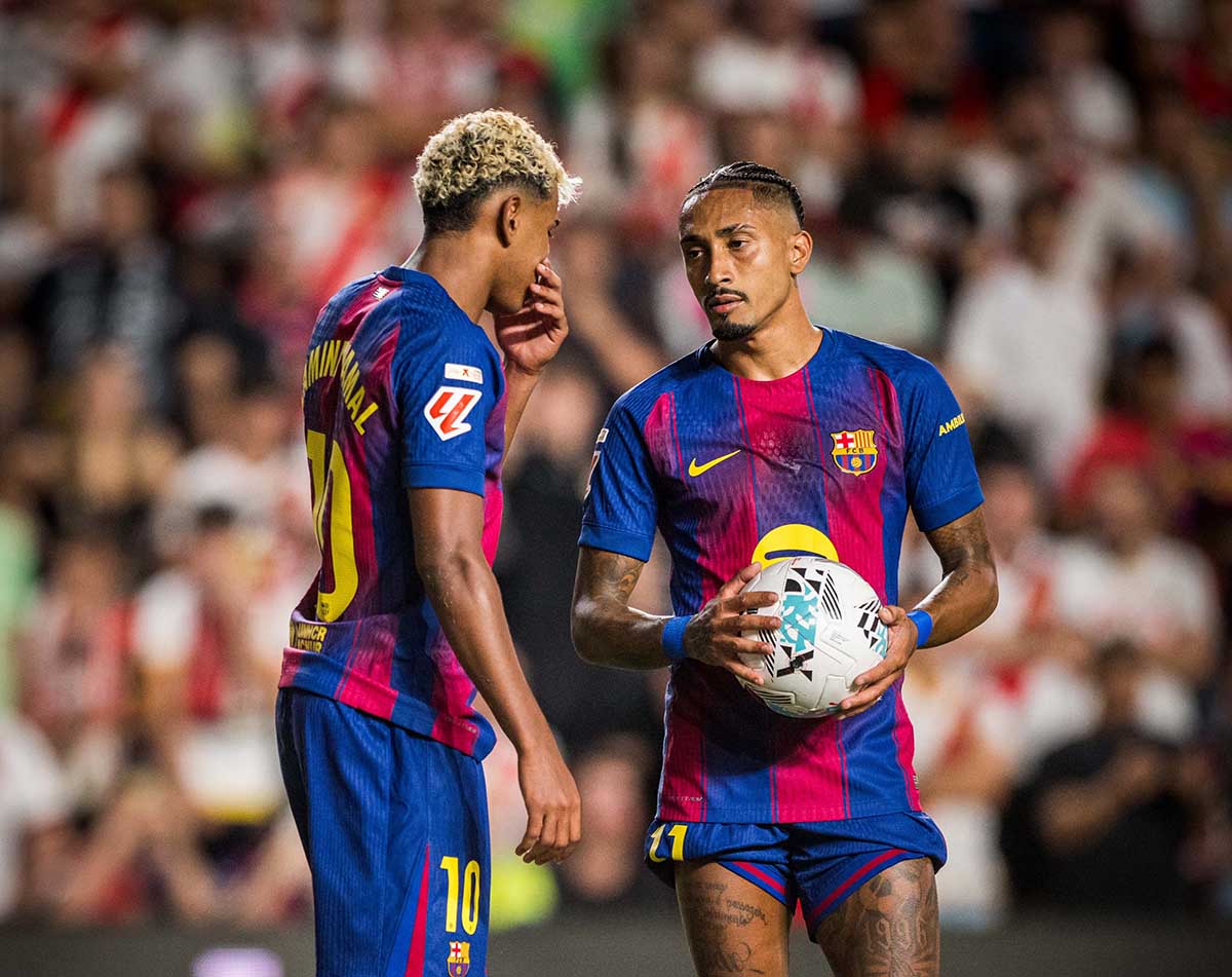 Rayo Vallecano Tahan Imbang Barcelona di Vallecas