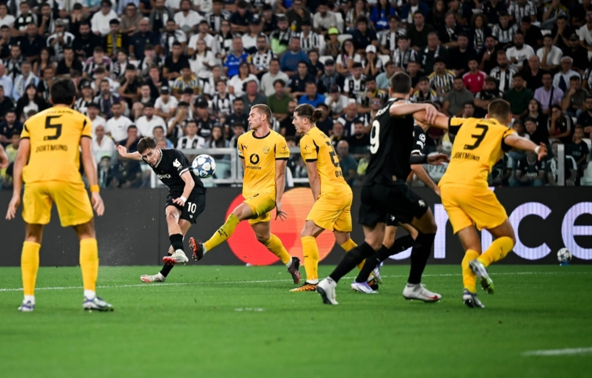 Drama 8 Gol di Turin, Laga Liga Champions Juventus vs Borussia Dortmund Imbang 4-4