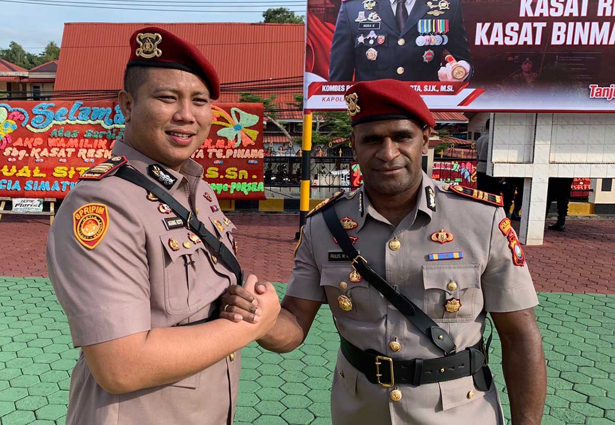 AKP Wamilik Mabel Gantikan AKP Agung sebagai Kasat Reskrim Polresta Tanjungpinang