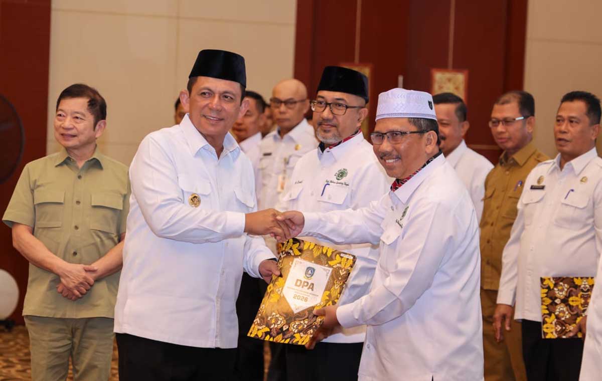Gubernur Kepri Serahkan DPA 2026 kepada 34 OPD dengan Total Anggaran Rp3,54 Triliun