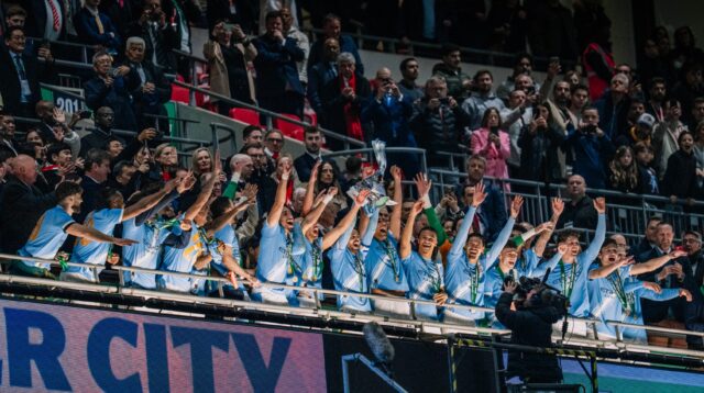 Nico O’Reilly Borong Dua Gol, Manchester City Kalahkan Arsenal di Final Carabao Cup