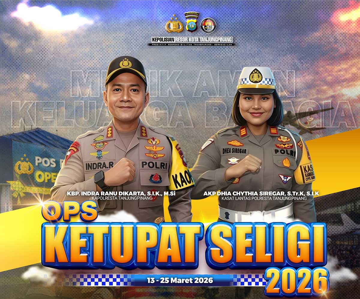 Call Center 110 Polresta Tanjungpinang Siaga 24 Jam Selama Mudik Lebaran