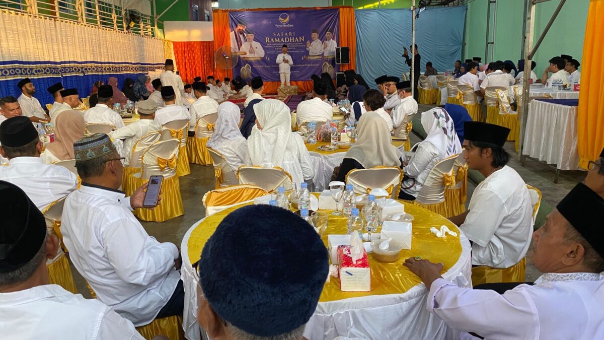 Kader NasDem Kepri Ziarah ke Pulau Penyengat, Lanjut Buka Puasa Bersama Anak Panti