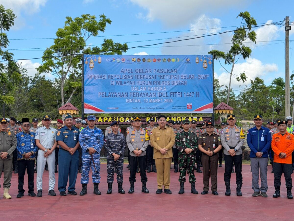 Bukan Cuma Amankan Mudik, Ini Prioritas Polres Bintan di Operasi Ketupat 2026