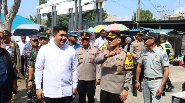 Kapolres dan Bupati Bintan Tinjau Pos Mudik 2026, Bagikan 90 Tiket Gratis untuk Warga