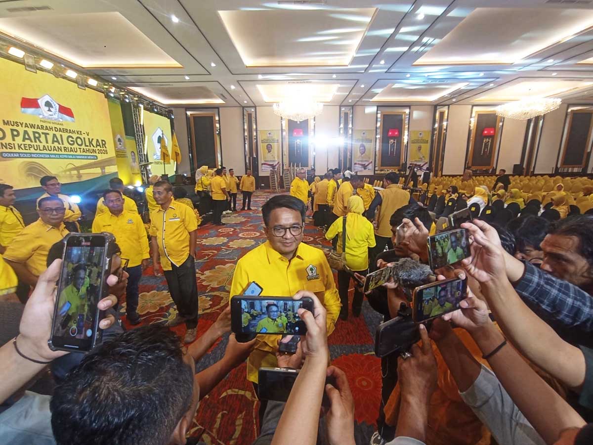 Tanpa Voting, Ade Angga Terpilih Aklamasi di Musda V Partai Golkar Kepri