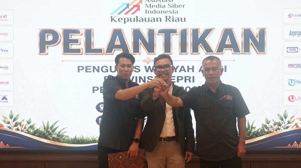 Pengurus AMSI Kepri 2025–2028 Resmi Dilantik, Fokus ke Media Berkualitas